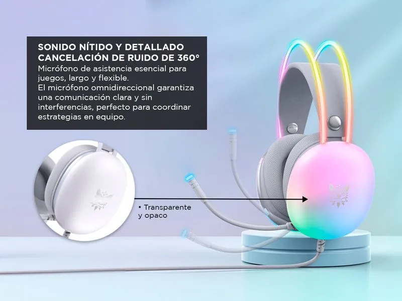 Audífonos Gamer X25 Onikuma - Sonido 7.1 RGB - Imagen 3