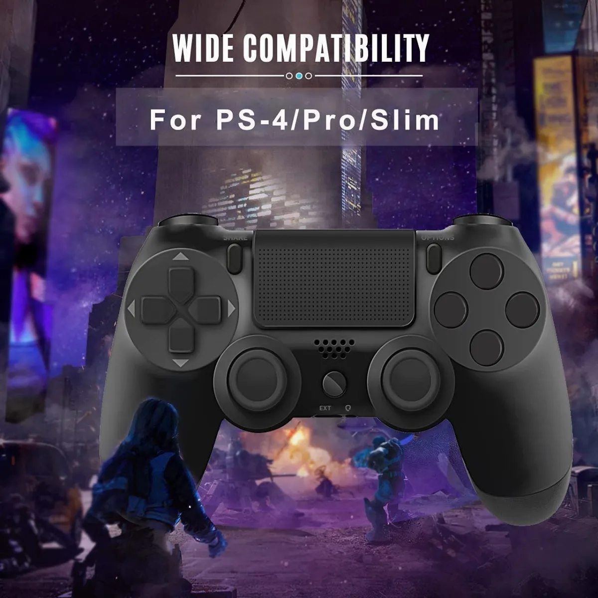 Joystick inalambrico con doble vibración PS4 - DualShock 4 - Imagen 5