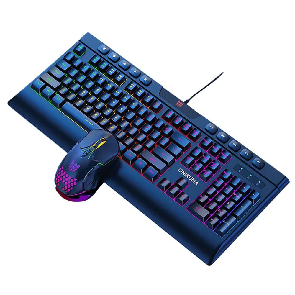 Kit Teclado y Mouse Onikuma G21 + CW902 - Gaming RGB - Imagen 2