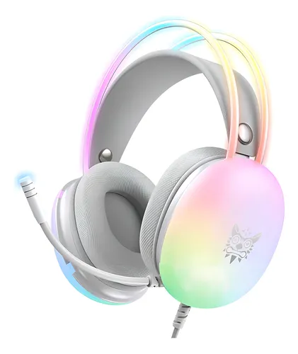 Audífonos Gamer X25 Onikuma con sonido 7.1 e iluminación RGB.